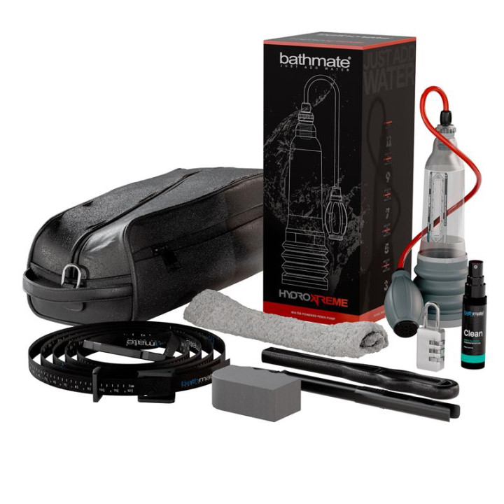 Kit Bomba para el Pene Hydroxtreme6 Transparente de Bathmate | VibraZon