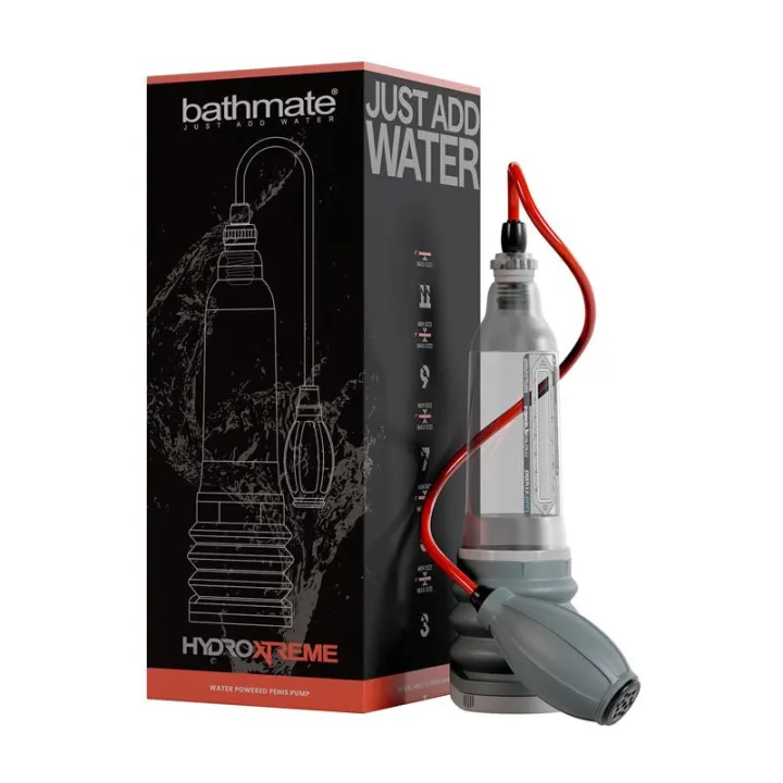 Kit Bomba para el Pene Hydroxtreme6 Transparente de Bathmate