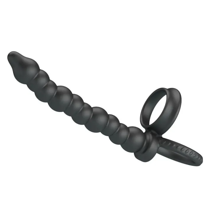 Dillion Cadena Anal con Anillo para el Pene de Prettylove
