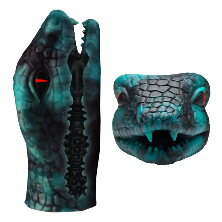Serpentine Masturbador Serpiente Silicona de Creature Cocks | VibraZon