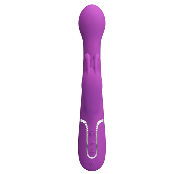 Dejon Vibrador con Thrusting y Rotación Twinkled de Prettylove | VibraZon