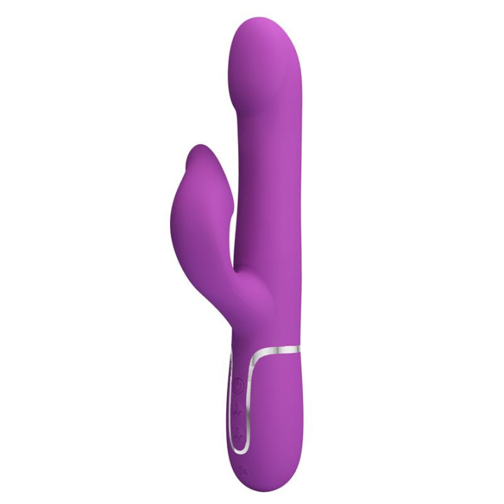 Zalin Vibrador con Bolas Rotatorias y Lengua de Prettylove | VibraZon