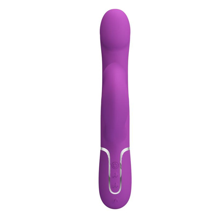 Zalin Vibrador con Bolas Rotatorias y Lengua de Prettylove | VibraZon