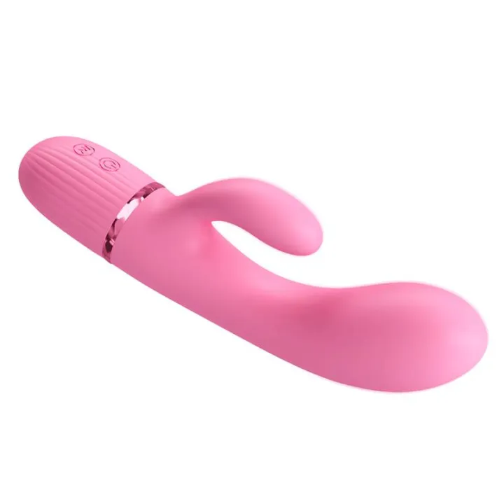 Marski Vibrador con Rabbit Punto G Rosa de Prettylove