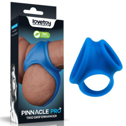Pinnacle Pro Trio Grip Enhancer Anillo para el Pene de Lovetoy | VibraZon
