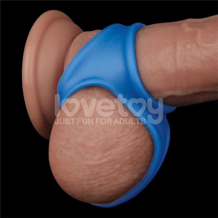 Pinnacle Pro Trio Grip Enhancer Anillo para el Pene de Lovetoy | VibraZon