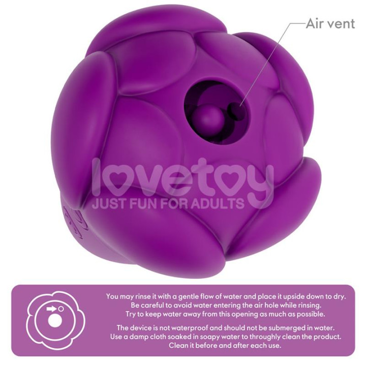Flicker Estimulador con Flicking Púrpura de Lovetoy | VibraZon