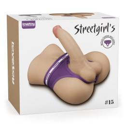 Streetgirls 15 Masturbador con Dildo Articulable de Lovetoy | VibraZon