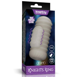 Knights Ring Funda para el Pene y Estimulador Wavy de Lovetoy | VibraZon