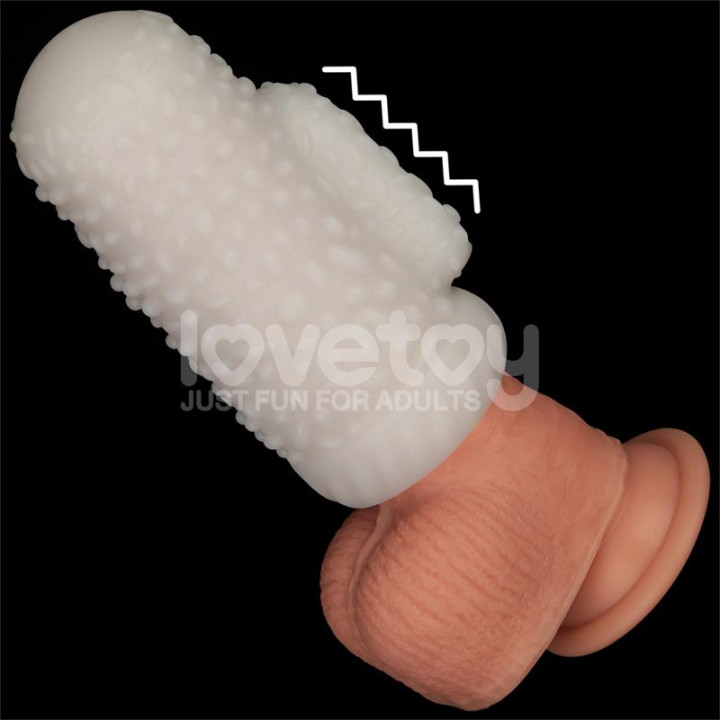 Knights Ring Funda para el Pene y Estimulador Drip de Lovetoy | VibraZon