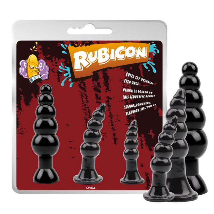 Kit 3 Plug Anal Late Night Pleasure Kit de Chisa | VibraZon