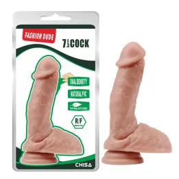 Dildo Dual Density Fashion Dude 7.3 Natural de Chisa