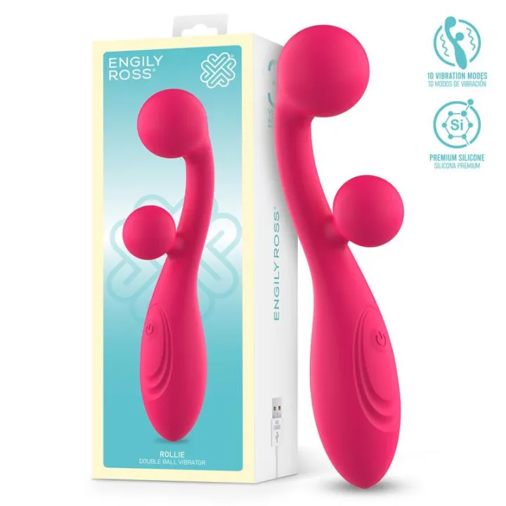 Rollie Vibrador con Doble Bola Estimuladora de Engily Ross