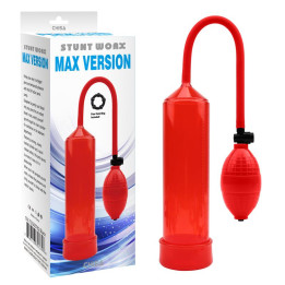 Bomba de Succion para el Pene MAX Version Rojo de Chisa | VibraZon