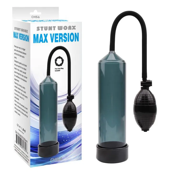 Bomba de Succion para el Pene MAX Version Negro de Chisa