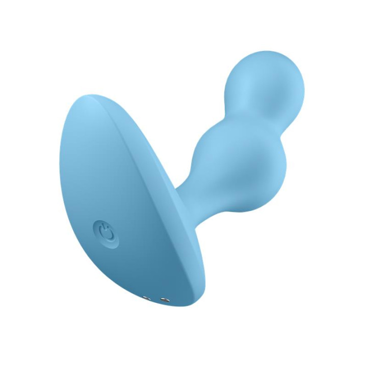 Deep Diver Plug Anal con Vibración APP Satisfyer Connect Azul | VibraZon