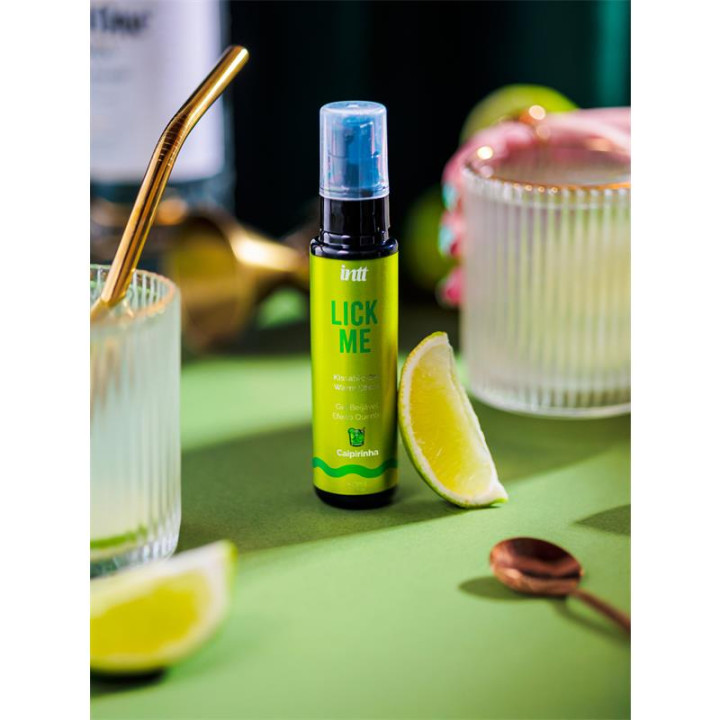 Lick Me Gel Besable Sabor Caipirinha Efecto Calor 50 ml de Intt | VibraZon