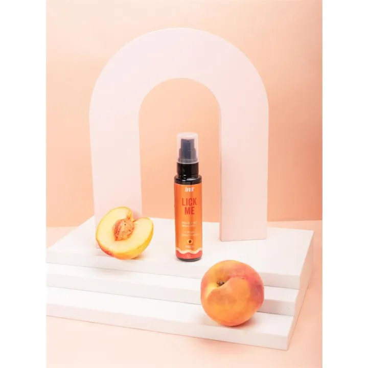 Lick Me Gel Besable Sabor Melocotón Efecto Calor 50 ml de Intt