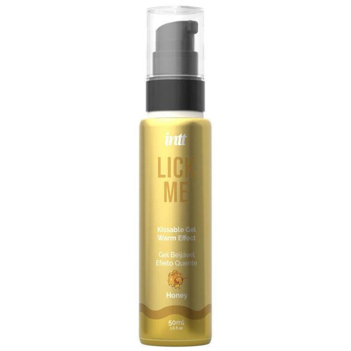 Lick Me Honey Gel Besable Efecto Calor 50 ml de Intt | VibraZon