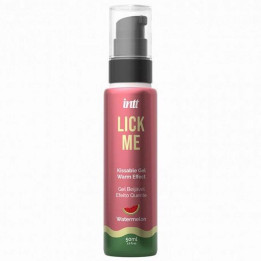 Lick Me Gel Besable Sabor Sandía Efecto Calor 50 ml de Intt | VibraZon