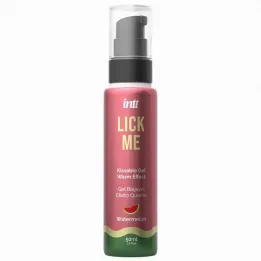 Lick Me Gel Besable Sabor Sandía Efecto Calor 50 ml de Intt