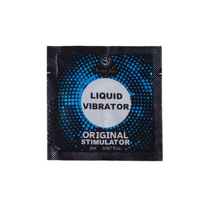 Monodosis Unisex Vibrador Liquido 1 unidad 2 ml de Secret Play