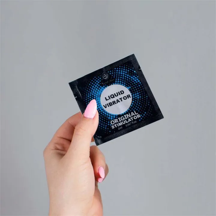 Monodosis Unisex Vibrador Liquido 1 unidad 2 ml de Secret Play