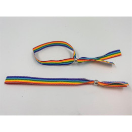 Pulsera Ajustable Bandera LGBT+ de Diverty Sex | VibraZon