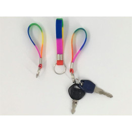 Llavero de Silicona Bandera LGBT+ de Diverty Sex | VibraZon