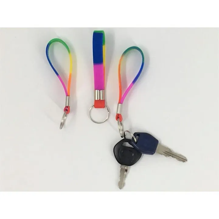 Llavero de Silicona Bandera LGBT+ de Diverty Sex