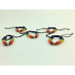 Pulsera Bandera LGBT+ y Ojo Turco de Diverty Sex | VibraZon