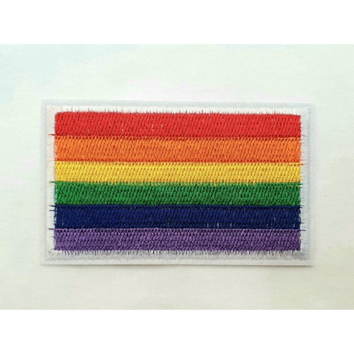 Parche Rectangular Bandera LGBT+ de Diverty Sex | VibraZon