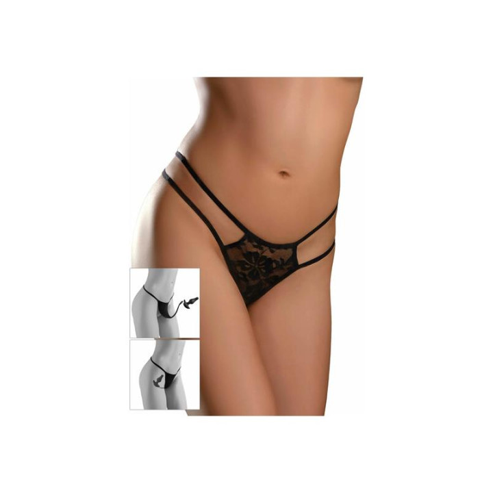 Braguita con Plug Anal Talla Única S-L | VibraZon