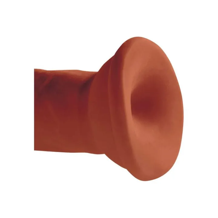 Dildo Triple Densidad 6 Caramelo de King Cock