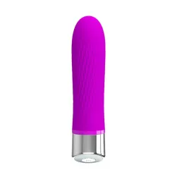 Vibrador Sebastian Silicona Purpura de Prettylove