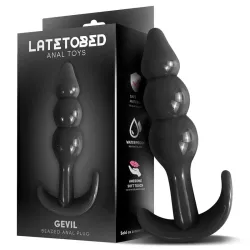 Gevil Plug Anal en Ancla Negro de Latetobed