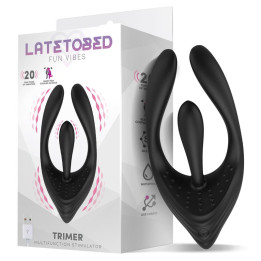 Trimer Estimulador 3 Motores Flexible USB Silicona de Latetobed | VibraZon