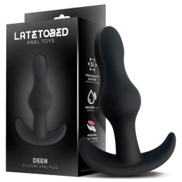 Deen Plug Anal de Silicona Base en Ancla de Latetobed | VibraZon