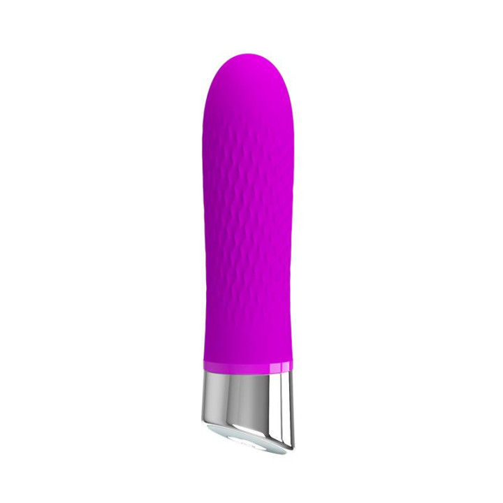 Vibrador Sebastian Silicona Purpura de Prettylove | VibraZon