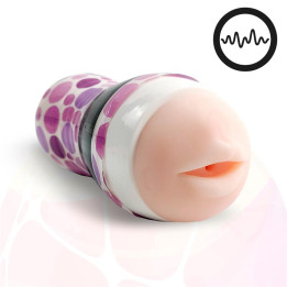 Masturbador Boca con Vibración de Xoxo | VibraZon