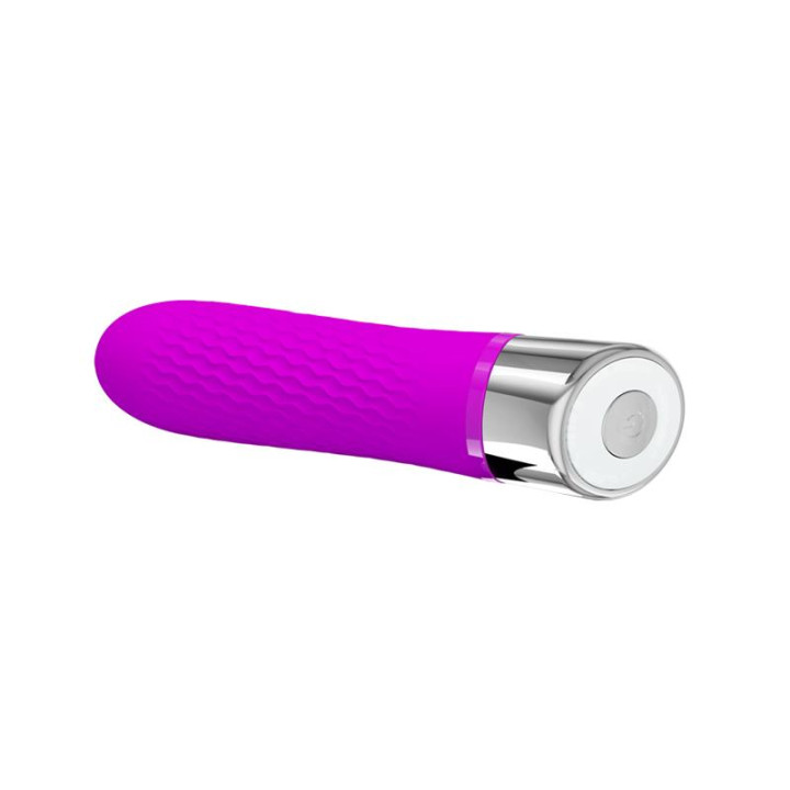Vibrador Sebastian Silicona Purpura de Prettylove | VibraZon
