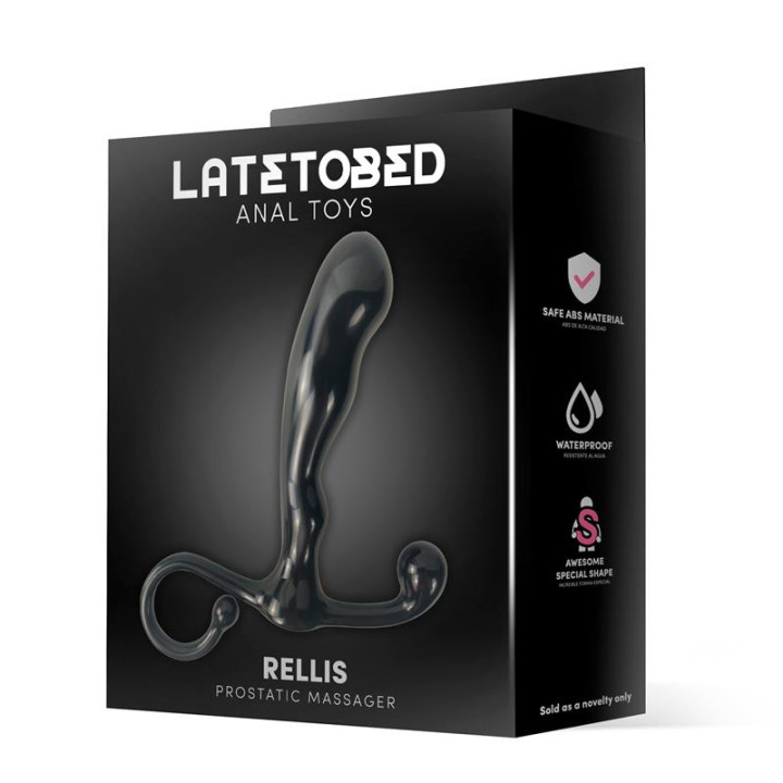 Rellis Estimulador Prostático Negro de Latetobed | VibraZon