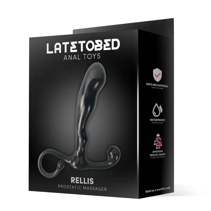 Rellis Estimulador Prostático Negro de Latetobed