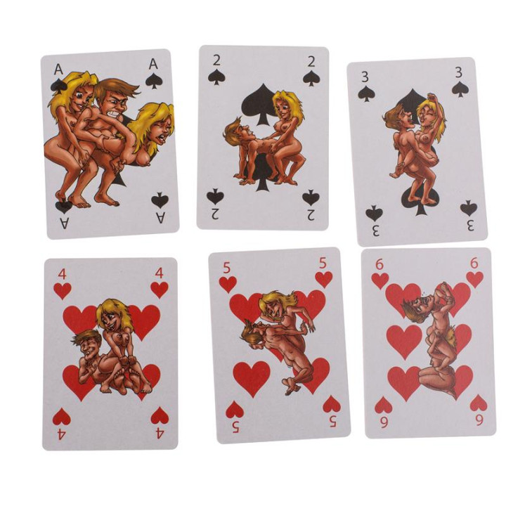 Baraja de Cartas Poker Kamasutra de Ootb | VibraZon