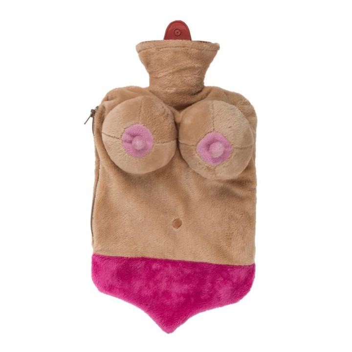 Bolsa de Agua Caliente con Funda Pecho Color Aleatorio - 4 Colores de Ootb | VibraZon