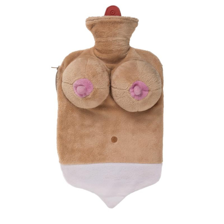 Bolsa de Agua Caliente con Funda Pecho Color Aleatorio - 4 Colores de Ootb | VibraZon