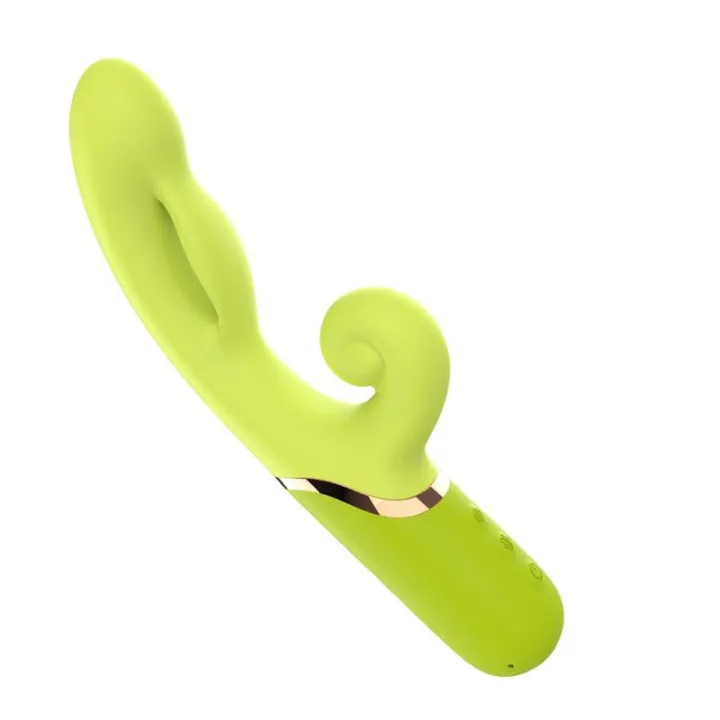 Vibrador con Función de Inflado Verde de Urban Sky