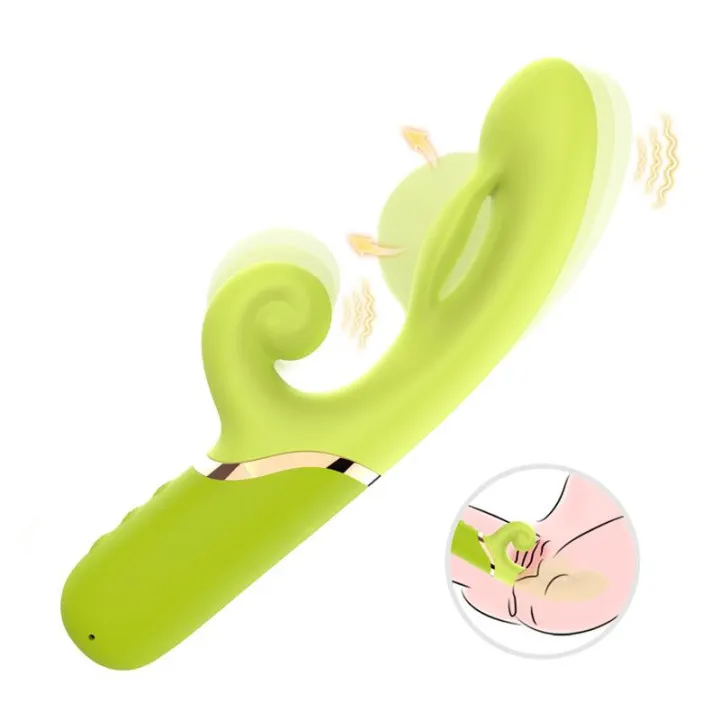 Vibrador con Función de Inflado Verde de Urban Sky