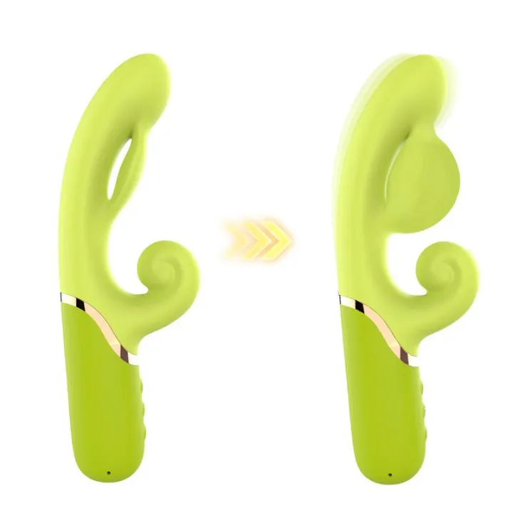 Vibrador con Función de Inflado Verde de Urban Sky