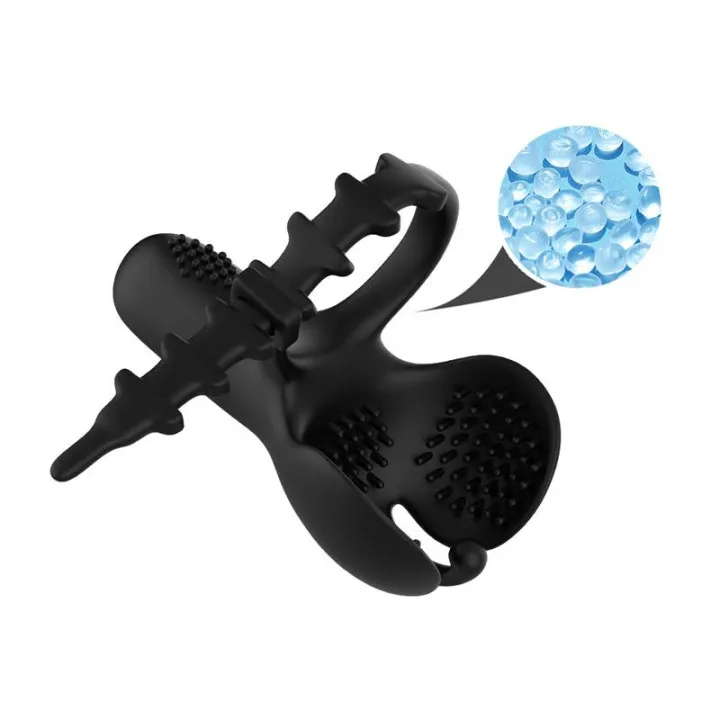 Anillo Vibrador para Pene y Testículos Ajustable de Urban Sky